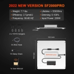 2025 New Version | Spider Farmer SF2000Pro Samsung LM301H EVO LED